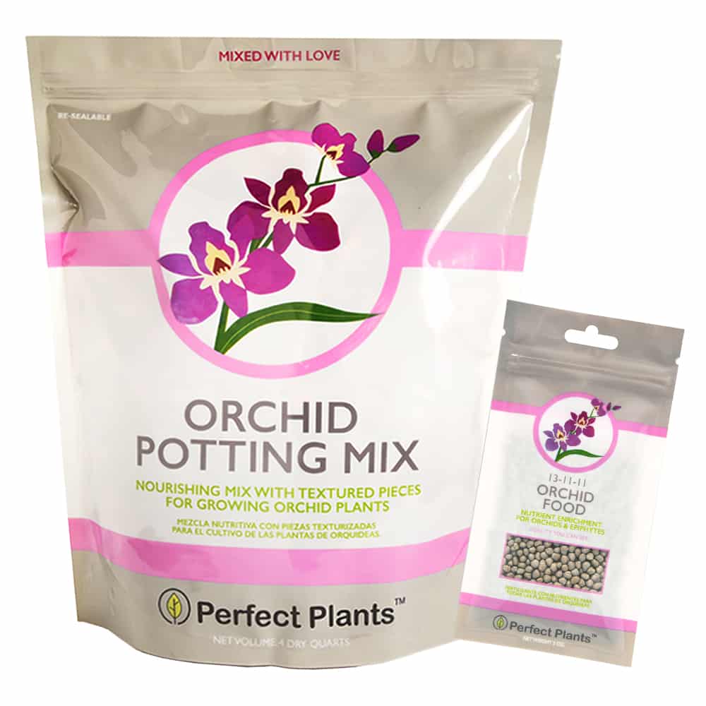 repotme orchid potting mix Orchid Repotting Kit - 4 Quarts Soil + 5 oz Fertilizer