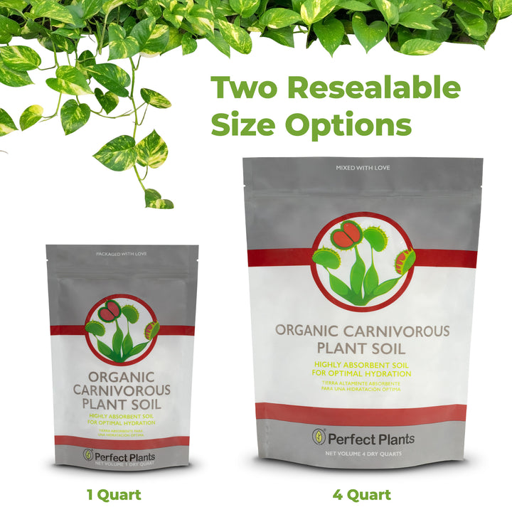 Organic Carnivorous Plant Soil Mix - 4 Quart