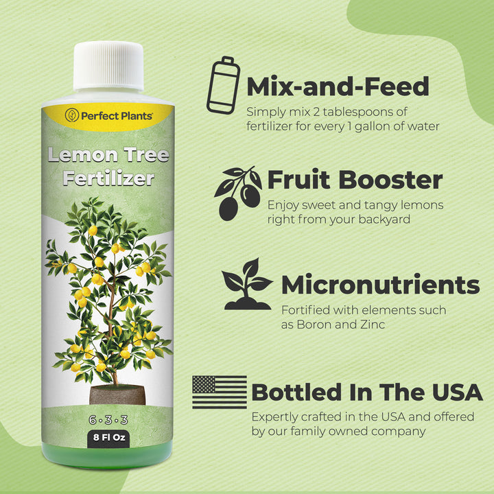 organic fertilizer for lemon plant Liquid Lemon Tree Fertilizer - 8 fl oz
