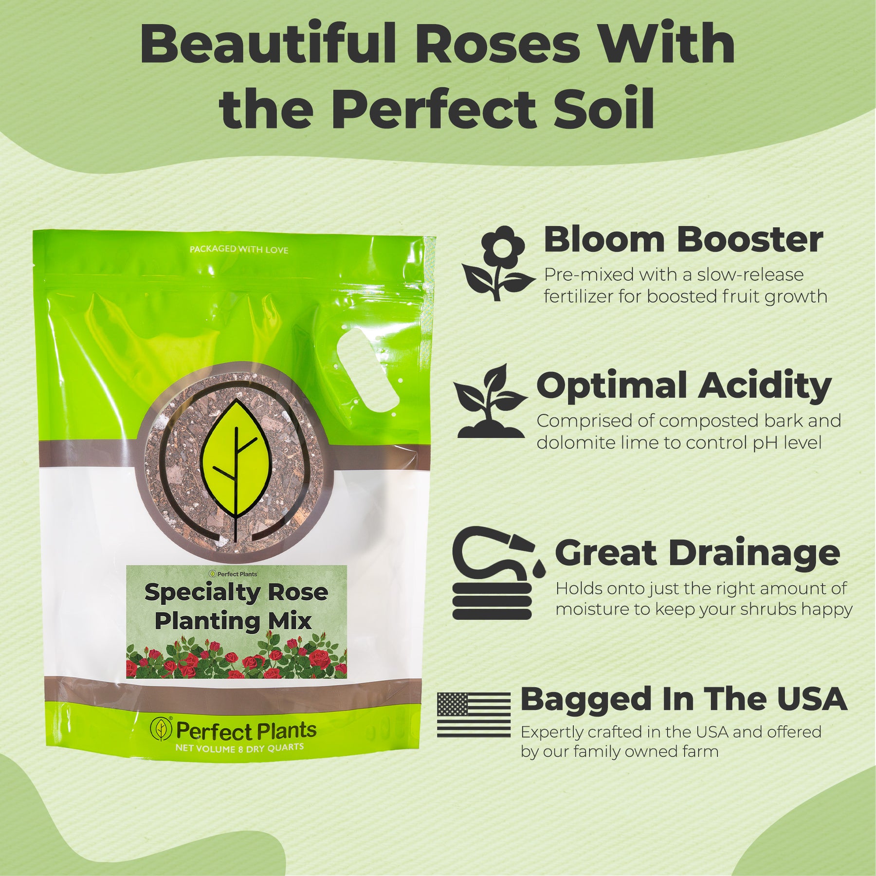 Shop Rose Soil Mix | Buy Soil for Roses | Perfect Plants