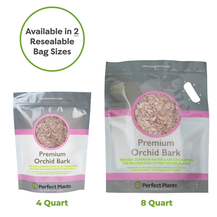 orchid bark potting mix Premium Orchid Bark Mix - 8 quarts