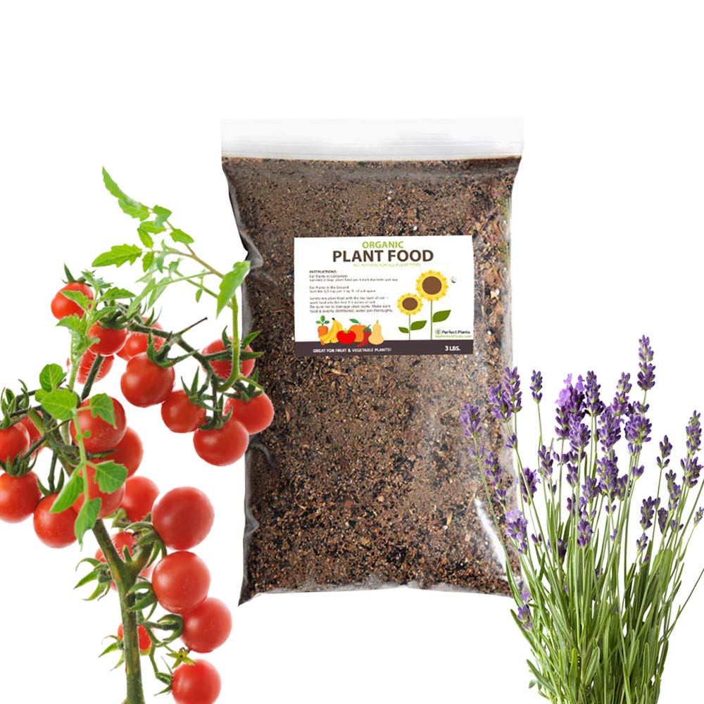 Organic Plant Food for Vegetables, Fruit and Flowers Perfect Plants